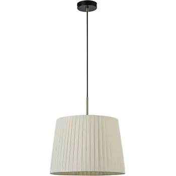 Подвесной светильник Lumion Tune 8302/1 бронза/черный/бежевый, металл/текстиль E27 1*60W 220V