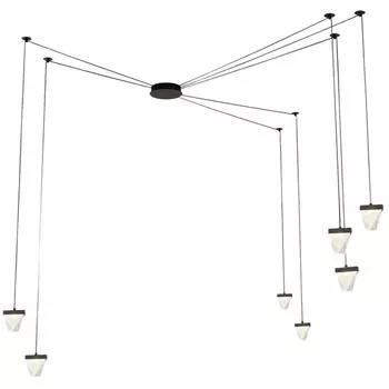 Подвесной светодиодный светильник паук Lussole Littlerock LSP-7096