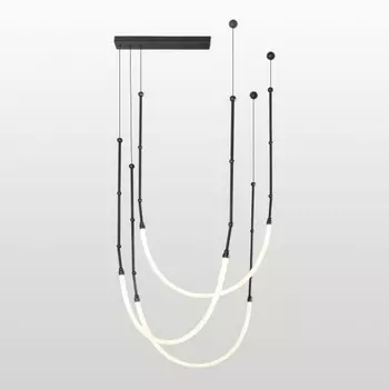 Подвесной светильник с гибким неоном Lussole Skew LSP-7318