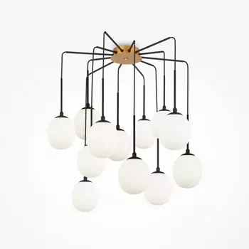 Подвесной светильник паук Maytoni Branch MOD176PL-12G