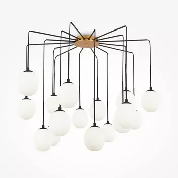 Подвесной светильник паук Maytoni Branch MOD176PL-16G