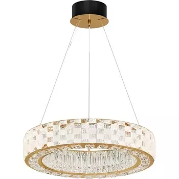 Подвесной хрустальный светодиодный светильник Maytoni Castello MOD336PL-L120G3K