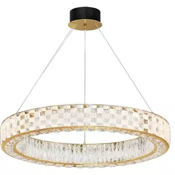 Подвесной хрустальный светодиодный светильник Maytoni Castello MOD336PL-L170G3K