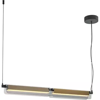 Подвесной светодиодный светильник Maytoni Flat MOD296PL-L20BS3K