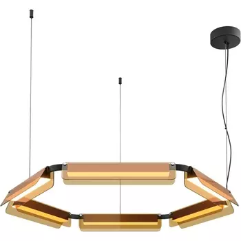 Подвесной светодиодный светильник Maytoni Flat MOD296PL-L60BC3K