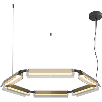 Подвесной светодиодный светильник Maytoni Flat MOD296PL-L60BS3K