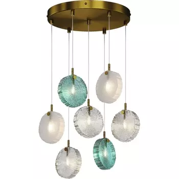 Подвесной светильник каскадный Maytoni Frozen MOD254PL-07BS