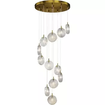 Подвесной светильник каскадный Maytoni Frozen MOD254PL-12BS