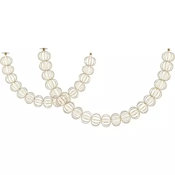 Подвесной светодиодный светильник Maytoni Golden Cage MOD216PL-L42G3K шарики