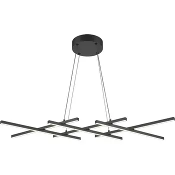 Подвесной светодиодный светильник Maytoni Halo MOD244PL-L50BK