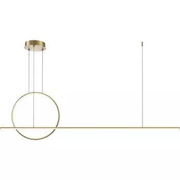 Подвесной светодиодный светильник Maytoni Halo MOD247PL-L49BSK кольцо