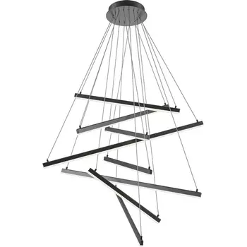 Подвесной светодиодный светильник Maytoni Line MOD016PL-L96BK