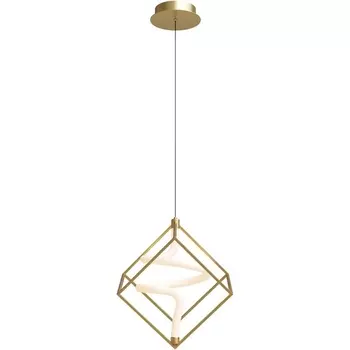 Подвесной светодиодный светильник Maytoni Membrane MOD345PL-L11BS3K форма куба