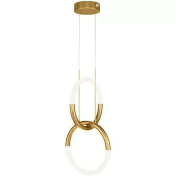 Подвесной светодиодный светильник Maytoni Node MOD165PL-L18G3K кольцо