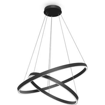 Подвесной светодиодный светильник Maytoni Rim MOD058PL-L74BK