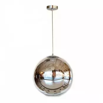 Подвесной светильник MD13090001-1A DeLight Collection Oberon chrome в форме шара