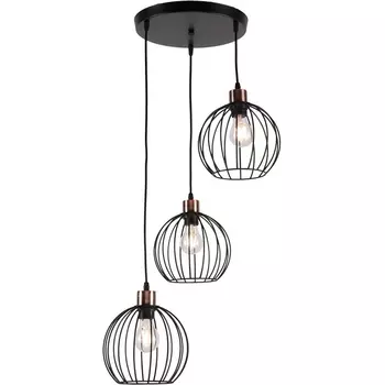 Подвесной светильник MD.0229-3-P BK Imex