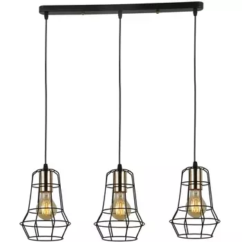 Подвесной светильник MD.6133-3-P BK+FGD (Imex)