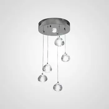 Подвесной светильник (люстра) Meteora 5 ImperiumLoft Meteora01 (178389-26) шарики