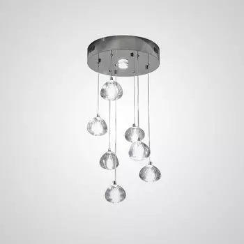 Подвесной светильник (люстра) Meteora 7 ImperiumLoft Meteora01 (178390-26) шарики