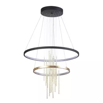 Подвесной светодиодный светильник Odeon Light Monica 3901/63L кольцо с подвесками