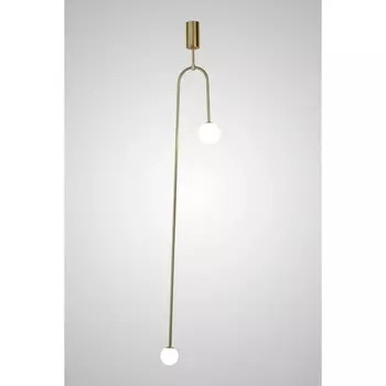 Подвесной светильник на штанге AM Group AM454 POLISHED GOLD в форме шара