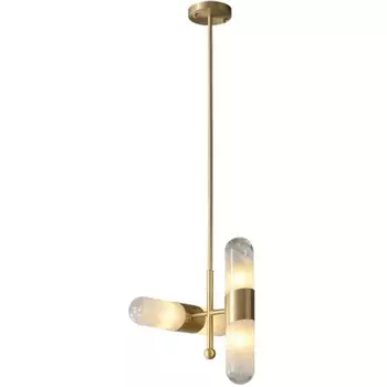 Подвесной светильник на штанге Delight Collection Sorno MT9056-4H brass DeLight Collection