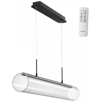 Подвесной светильник Novotech Trompa 359322 черный, диммируемый, с ПДУ LED 36W 220V