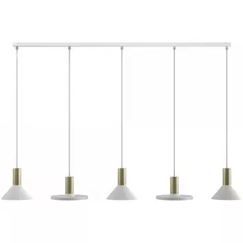 Подвесной светильник Nowodvorski Hermanos White/Solid Brass 8033