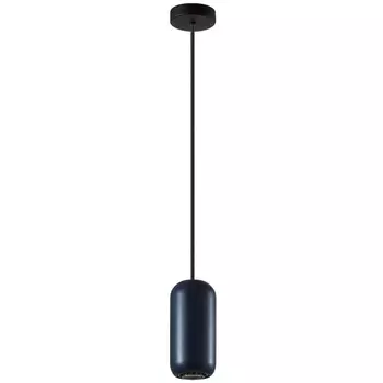 Подвесной светильник Odeon Light Cocoon 5060/1C PENDANT темн.синий/черный/металл GU10 LED 4W
