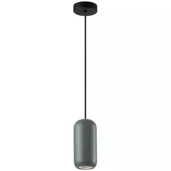 Подвесной светильник Odeon Light Cocoon 5060/1E PENDANT темн.зеленый/черный/металл GU10 LED 4W