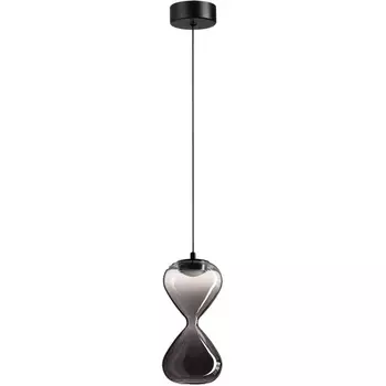 Подвесной светильник Odeon Light Glessi 5092/4L черный/прозрачн/дымчатый градиент/металл/стекло LED 4W 4000K