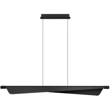 Подвесной светодиодный светильник Odeon Light Linea 7017/24LA c сенсорн. выкл (диммер яркости) металл/акрил черн. брашинг 24W 3000K 220V