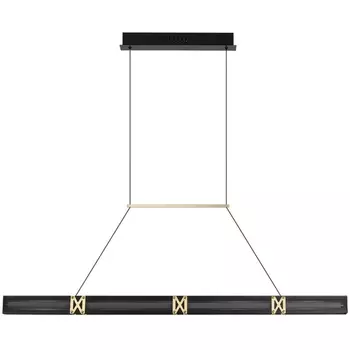 Подвесной светильник Odeon Light Mesh 7083/20L черный/золото/металл/акрил LED 20W 3000K 220V MESH