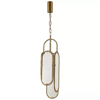 Подвесной светильник Odeon Light Milano 7066/15L бронзовый/металл/ искусств.мрамор LED 15W 3000K 220V