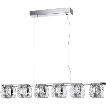Подвесной светильник Odeon Light Mirage 5029/40L хром/металл/акрил LED 40W 4000K 2453лм
