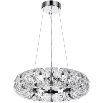 Подвесной светильник Odeon Light Mirage 5029/92L хром/металл/акрил LED 92W 4000K 5581лм