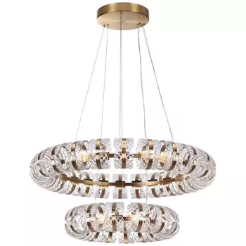 Подвесной светильник Odeon Light Mirage 5030/230L античн.бронза/металл/акрил LED 230W 4000K 14677лм