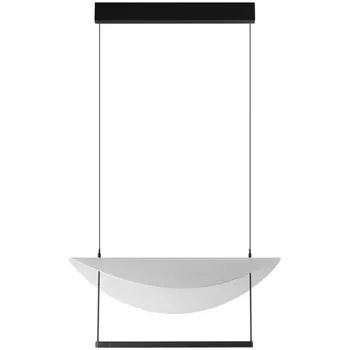 Подвесной светильник Odeon Light Glider 7015/20L белый ice crack металл/акрил поворотный на 360 LED 1*20W GLIDER