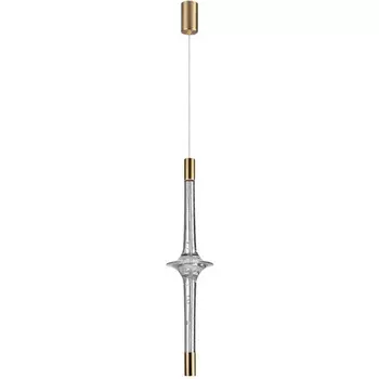 Подвесной светильник Odeon Light Odeon Light 6689/7L античная бронза/металл/акрил IP20 LED 7W 3000K