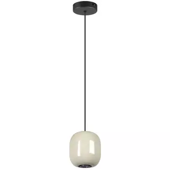 Подвесной светильник Odeon Light Ovali 5053/1A PENDANT черный/цвет слонов.кости//металл GU10 LED 4W