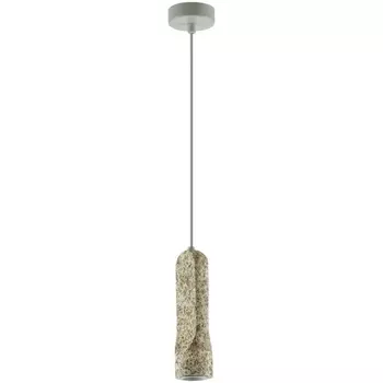 Подвесной светильник Odeon Light Pietra 7010/1A серый/камень LED 1*5W 3000K 220V
