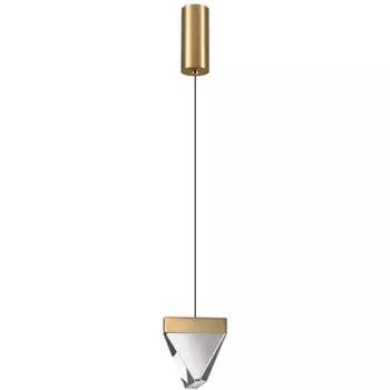 Подвесной светильник Odeon Light Ray 6678/5L латунь/металл/хрусталь IP20 LED 5W 320Лм 4000K