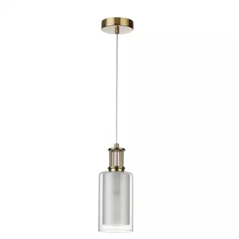 Подвесной светильник Odeon Light Saga 5088/1A античная бронза/стекло E14 1*40W