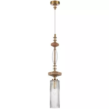 Подвесной светильник Odeon Light Terra 5414/1A античная бронза/терракот/стекло/керамика E14 1*40W