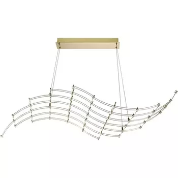 Подвесной светильник Odeon Light Welki 7058/45L нерж/сталь золото LED 3000K 220V