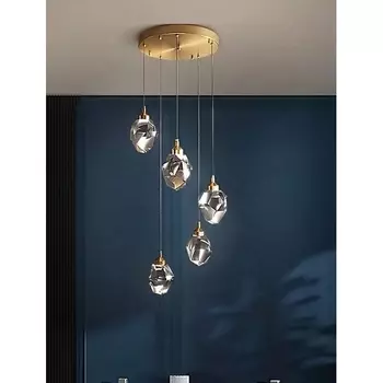 Подвесной светильник 9701P/5R BR iLedex Oxygen