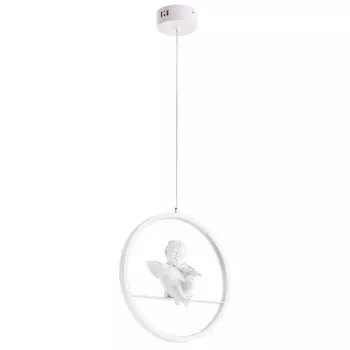Подвесной светильник для детской с ангелами LED Arte Lamp Paradise A6065SP-1WH