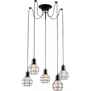 Подвесной светильник паук A1109SP-5BK (Artelamp)