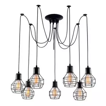 Подвесной светильник паук A1109SP-7BK (Artelamp)